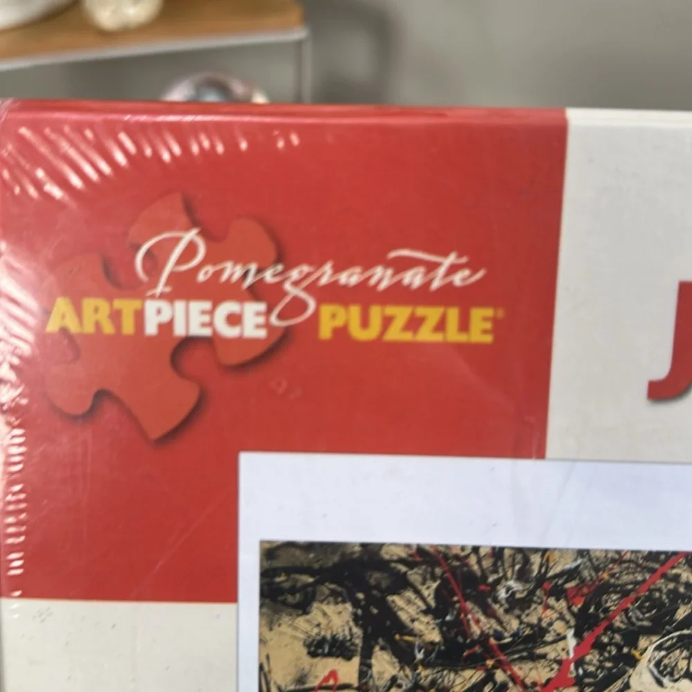 Jackson Pollock Convergence 1000 Piece Jigsaw Puzzle Pomegranate Art Puzzle‎